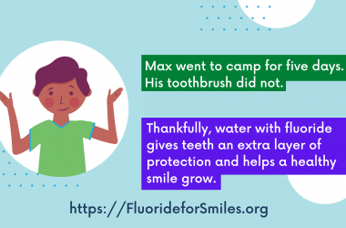 Max went to camp and forgot toothbrush